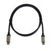 PremiumCord Kábel USB 3.2 konektor C/male - USB 3.2 C/male, hliníkové puzdro, 0,5m