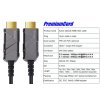 PremiumCord Ultra High Speed HDMI 2.1 optický kábel 8K @ 60Hz, pozlátený 25m