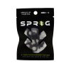 SPRIG Zariadenie na správu čiernych káblov pre 1/4"-20 závitových otvorov (6-balenie)