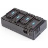 Swit SÚPRAVA LC-D421C | 4-CH DV nabíjačka so 4 doštičkami Canon BP Style