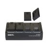 Swit SÚPRAVA LC-D421C | 4-CH DV nabíjačka so 4 doštičkami Canon BP Style