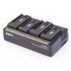 Swit SÚPRAVA LC-D421C | 4-CH DV nabíjačka so 4 doštičkami Canon BP Style