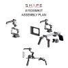 SHAPE SONY A7S II, AZR II, A7 II DRŽÁK NA RAMENO + MATTEBOX + NASLEDUJÚCE FOCUS
