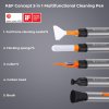 K&F Concept Sada čistiaceho pera s hliníkovým všestranným spínačom K&F (Čistiace pero +...