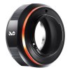 K&F Concept Vysoko presný adaptér objektívu K&F M42-M4/3 PRO (oranžový) Adaptér...