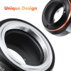 K&F Concept Vysoko presný adaptér objektívu K&F M42-M4/3 PRO (oranžový) Adaptér...