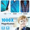 K&F Concept K&F 5-palcový digitálny mikroskop s diaľkovým ovládaním, 1000x zväčšenie,...