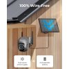 K&F Concept Vonkajšia 4G kamera K&F so SIM kartou, 2K 4MP bez WiFi solárne napájanie,...