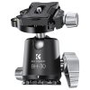 K&F Concept K&F kovová 30 mm statívová guľová hlava, hmotnosť 295 g, CNC proces s...