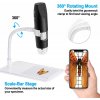 K&F Concept K&F WiFi a USB digitálny mikroskop, 1000-násobný zoom, 1080P Full HD, s...