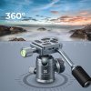 K&F Concept K&F 26 mm kovová statívová guľová hlava s rukoväťou otočnou panoramatickou...