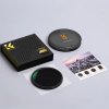 K&F Concept K&F 72MM Nano-X Variabilný/Fader ND filter, ND2~ND32, W/O Black Cross s 3...