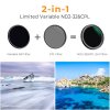 K&F Concept K&F 95MM XB42 Nano-X CPL+variabilný/Fader NDX ND2~ND32,vodotesný,proti...