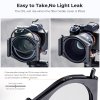 K&F Concept Špičkový systém štvorcovej konzoly K&F KF so vstavaným 95 mm CPL, Nano X...