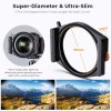K&F Concept Špičkový systém štvorcovej konzoly K&F KF so vstavaným 95 mm CPL, Nano X...