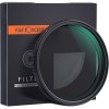 K&F Concept K&F 40,5 mm Nano-X Variabilný/Fader ND filter, ND2~ND32, W/O Black Cross s...