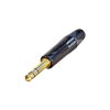 Canare L-2T2S mikrofónový kábel 6,0 mm, XLR (M) / JACK TRS 6,3 mm 0,3 m, BLK