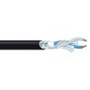 Canare L-2T2S mikrofónový kábel 6,0 mm, XLR (M) / JACK TRS 6,3 mm 0,3 m, BLK