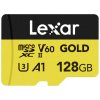 Lexar microSD GOLD UHS-II, R280/W100 C10/A1/U3 (V60) 128GB