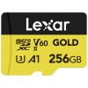 Lexar microSD GOLD UHS-II, R280/W100 C10/A1/U3 (V60) 256 GB