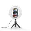 Hama SpotLight Smart 80 II, kruhové LED svetlo 8", držiak mobilu, diaľková spúšť,...