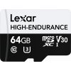 Lexar microSD High-Endurance microSDXC UHS-I/U3/10 R100/W35 (V30) 64 GB