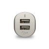 PureGear 4,8A Dual USB autonabíjačka - biela