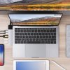 Hyper® HyperDrive™ NET Hub for USB-C pre MacBook Pro - Strieborný