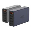 LAB.C X5 Pro, 5Port USB Wall Charger - 5port nabíjačka, navy