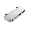Hyper® HyperDrive™ 4-in-1 USB-C Hub pre iPad Pro - Strieborný