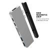 Hyper® HyperDrive™ DUO 7 v 2 USB-C Hub na MacBook Pro / Air, strieborný