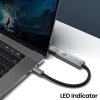 tomtoc adaptér – USB-C (Thundebolt 3) na DisplayPort 1.4, 4K@60/120Hz