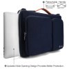 tomtoc Messenger – 16'' MacBook Pro 2019/15,3'' MacBook Air, tmavomodrá