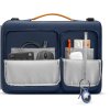 tomtoc Messenger – 16'' MacBook Pro 2019/15,3'' MacBook Air, tmavomodrá