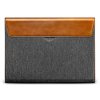 tomtoc Premium Sleeve – 16'' MacBook Pro 2019, šedá, koňaková