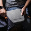 tomtoc Smart Briefcase – 10,9'' iPad Air / 11'' iPad Pro, sivá