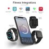 HidrateSpark – nerezová múdra fľaša, 620 ml, Bluetooth tracker, čierna