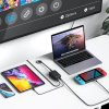 Hyper® HyperDrive™ 60W USB-C PowerHub - GaN nabíjací adaptér a HDMI hub, čierna