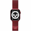 LAUT Steel LOOP – remienok na Apple Watch 42/44 mm, červený