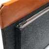 tomtoc – case na 13" Macbook Air/Pro, šedá/hnedá