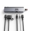 Hyper® HyperDrive™ DUO PRO 7-in-2 USB-C Hub pre MacBook Pro/Air - Space Grey