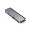 Hyper® HyperDrive™ DUO PRO 7-in-2 USB-C Hub pre MacBook Pro/Air - Space Grey
