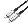 Acefast USB-C/Lightning nabíjací dáta kábel s displejom