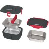 Faitron HeatsBox GO šikovný vyhrievaný obedový box na batériu