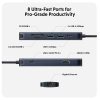 Hyper® EcoSmart™ Gen.2 USB-C 8-in-1 Hub 140W PD 3.1 Pass-thru