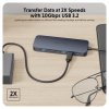 Hyper® EcoSmart™ Gen.2 Dual HDMI USB-C 11-in-1 Hub 140W PD 3.1 Pass-thru