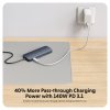 Hyper® EcoSmart™ Gen.2 Dual HDMI USB-C 11-in-1 Hub 140W PD 3.1 Pass-thru