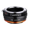 K&F Concept KF,M18106,VYSOKO PRESNÝ ADAPTÉR OBJEKTOV,Antireflexný,NIK(G)-NEX IV PRO