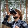 K&F Concept 12*50 HD ďalekohľad čierny BAK4, s držiakom mobilného telefónu a držiakom...