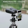 K&F Concept 12*50 HD ďalekohľad čierny BAK4, s držiakom mobilného telefónu a držiakom...